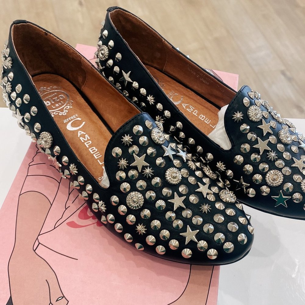 SPIKY SLIPON LOAFER - BRAND NEW